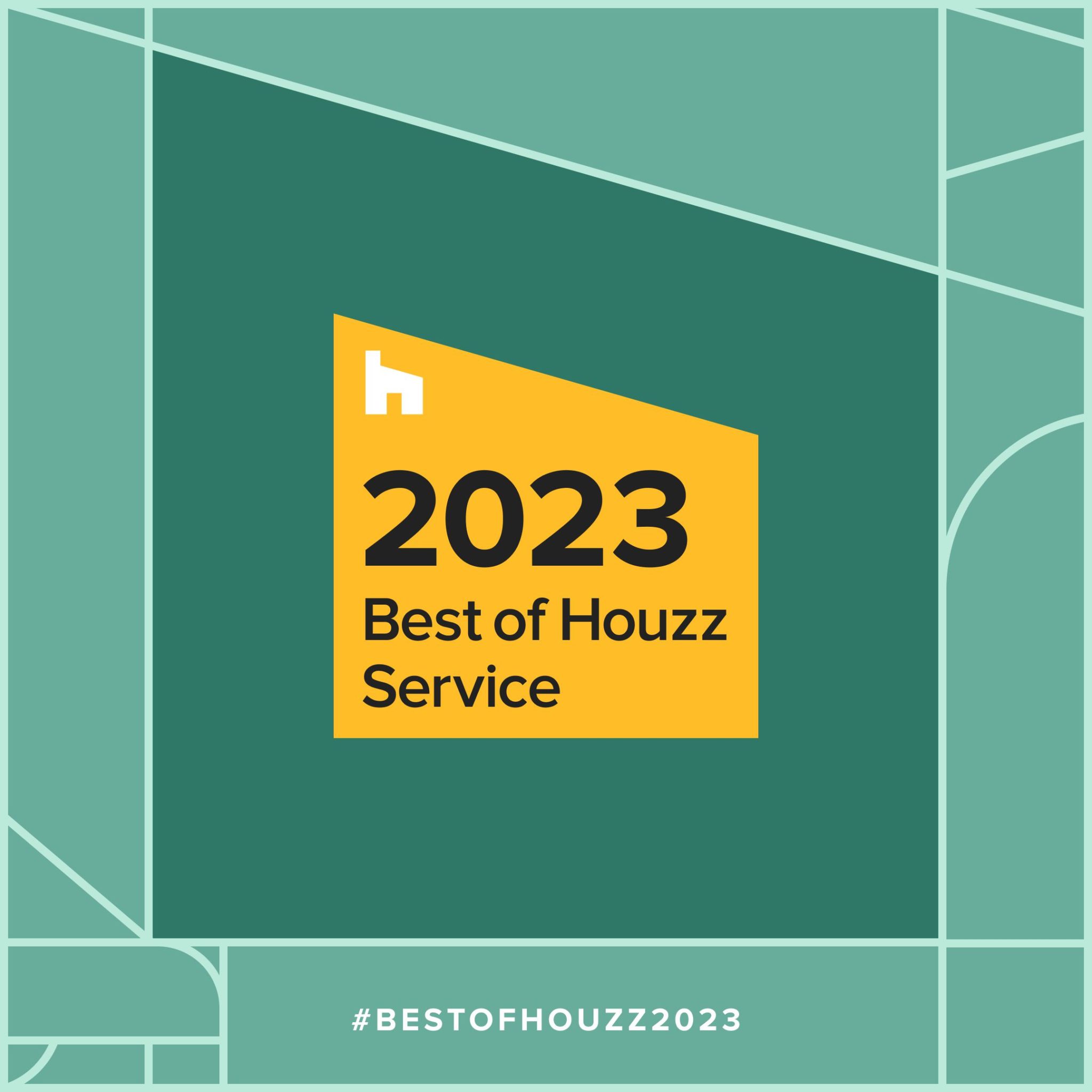 Customer Service honors are based on several factors, including a pro's overall rating on Houzz and client reviews submitted in 2022.