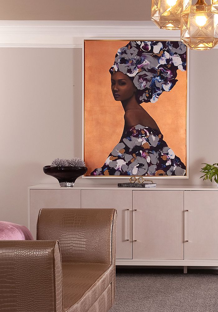 Art for black interior designers.
